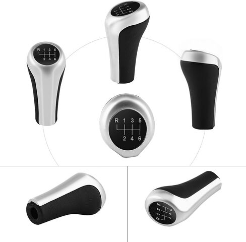 Acouto 6 Speed Shift Knob Car Manual Shifter Knob Gear Shift Lever Stick Head Fit for E36 E46 E39 E34 Z3 E90 E91 E92 X1 X3 X5 in Kuwait