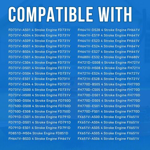 11065-7025 11065-1384 Rain Cap Compatible with Kawasaki FX,FG,FD Series engines,Compatible With Models FX651V-AS00,FX651V-AS04,FD731V-AS01,FD731V-DS04,FH641V-BS33 in Kuwait