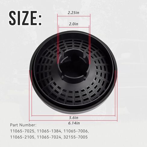 11065-7025 11065-1384 Rain Cap Compatible with Kawasaki FX,FG,FD Series engines,Compatible With Models FX651V-AS00,FX651V-AS04,FD731V-AS01,FD731V-DS04,FH641V-BS33 in Kuwait