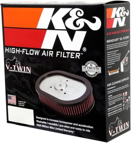 K&N Engine Air Filter: High Performance, Premium, Powersport Air Filter: Fits 2002-2010 BUELL (Firebolt XB12R, Lightning, CityX XB9SX, Long XB12SS, XB12SCG, Ulysses, and other select models) BU-9003 in Saudi Arabia