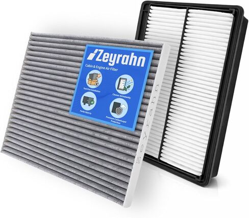 Cabin & Engine Air Filter Kit for Honda Accord Hybrid 2023–2025, CR-V Hybrid 2023–2026, and Civic Hybrid 2025-2026 Replacement for CF11182 CA12997 in Saudi Arabia