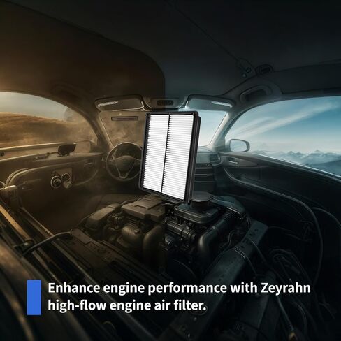 Cabin & Engine Air Filter Kit for Honda Accord Hybrid 2023–2025, CR-V Hybrid 2023–2026, and Civic Hybrid 2025-2026 Replacement for CF11182 CA12997 in Saudi Arabia