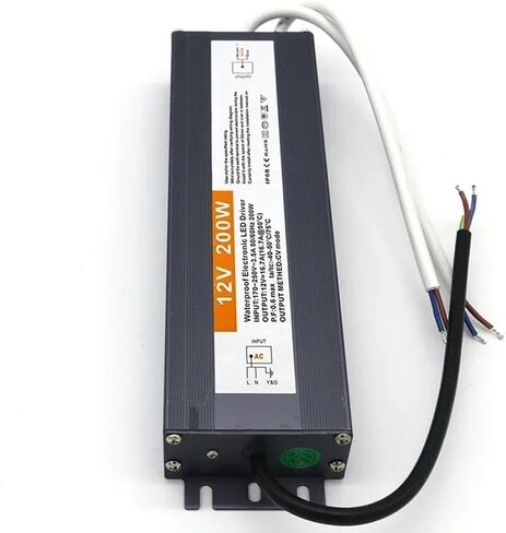 Waterproof Switching Power Supply Outdoor AC 110v to 12V 250w in Saudi Arabia