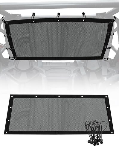 ZIDIYORUO Mesh Rear Window Sunshade for UTV - Dustproof & UV-Resistant Rear Window Net, Fits Polaris RZR PRO XP/4/Pro R (2020-2025), Quick Install & Durable Design in Saudi Arabia