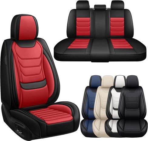 أغطية مقاعد السيارة تناسب مقاسات Lexus is 350 2006-2026، واقي مقعد السيارة من جلد نابا المقاوم للماء، وسادة مقعد السيارة القابلة للتنفس، أغطية مقاعد السيارة (5 مقاعد قياسية/بيج) in Kuwait