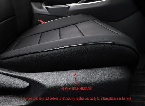 EKR Custom Fit Seat Covers for Volkswagen ID4 Pro/Pro S/Pro S Plus/S 2023-2025(with Rear Armrest),Leather Car Seat Cover Full Set for Trucks SUV-Faux Leather(Black) in Saudi Arabia