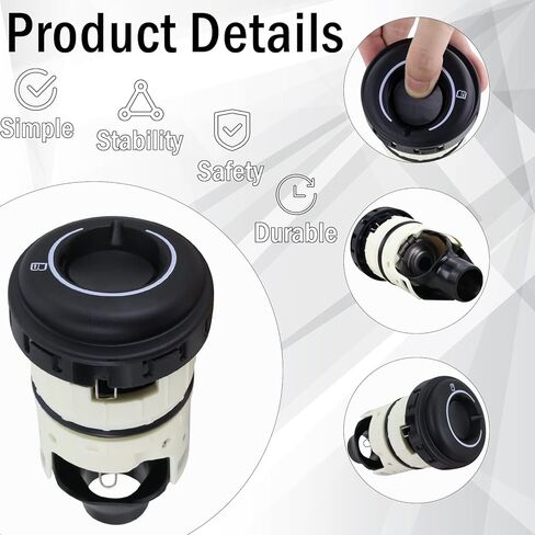 Capless Gas Cap Easy Fuel Filler Neck Vent Pipe Assembly End Fuel Tank Cap Without Cover Compatible With 2013-2025 Ford Escape 2013-2020 Ford Fusion in Kuwait