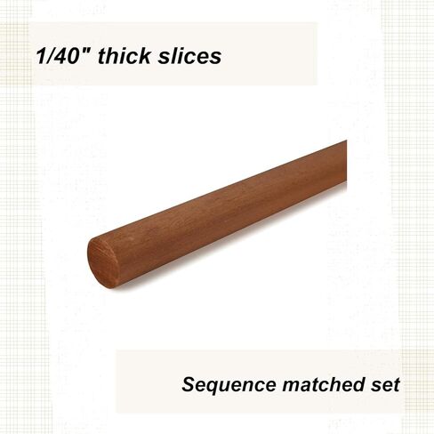 Cindoco Mahogany Dowel 1" Round, Single Piece in Kuwait