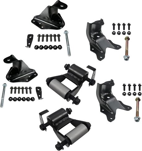 طقم إصلاح الشماعات والأغلال الخلفية للأمام والخلف من BST BSSP متوافق مع 1999-2007 Ford Excursion F-250 F-350 Super Duty، استبدال # 722-018 722-077 722-075 in Kuwait