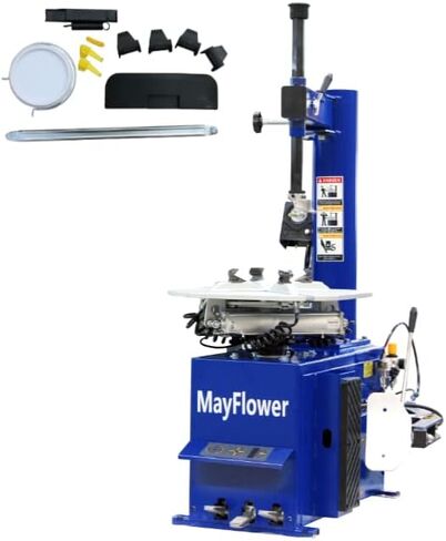 MAYFLOWER - 3.0 Horse Power Tire Changer Wheel Changers Machine Rim clamp 950 Bead Blaster / 1 Year Full Warranty in Saudi Arabia