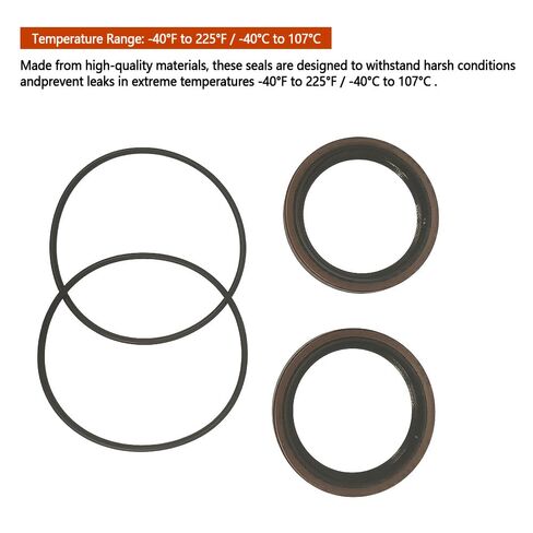 Rear Hub Bearing Seal & O-Ring Kit for Toyota Tundra 2007-2024, Sequoia 2023-2024 Replaces 90310-A0004, 90310-63001, 90301-A0015 | OEM Replacement Seal Kit in Saudi Arabia