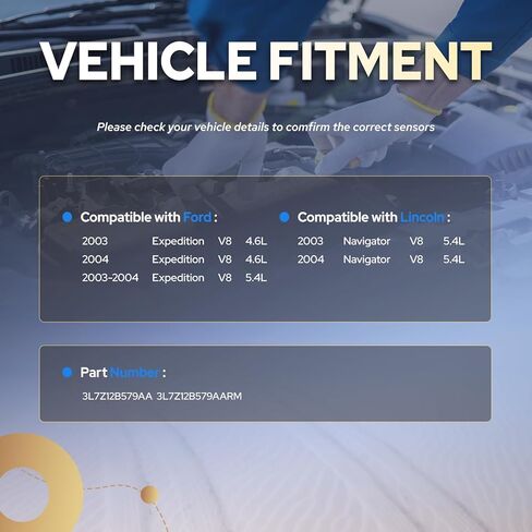 ENA مستشعر تدفق الهواء الشامل MAF متوافق مع Ford Expedition Lincoln Navigator 2003 2004 لاستبدال AF10131 1MF293 3L7Z12B579AA 3L7Z12B579AARM in Kuwait