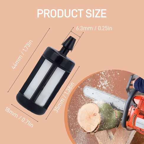 10pcs Fuel Filter Kits Replace for 0000 350 3504, 0000 350 3500, 0000-350-3502 Fit For Stihl MS170C MS171 MS180C MS181 MS210C MS260 MS290 MS310 MS340 MS360 MS380 MS381 MS390 in Saudi Arabia