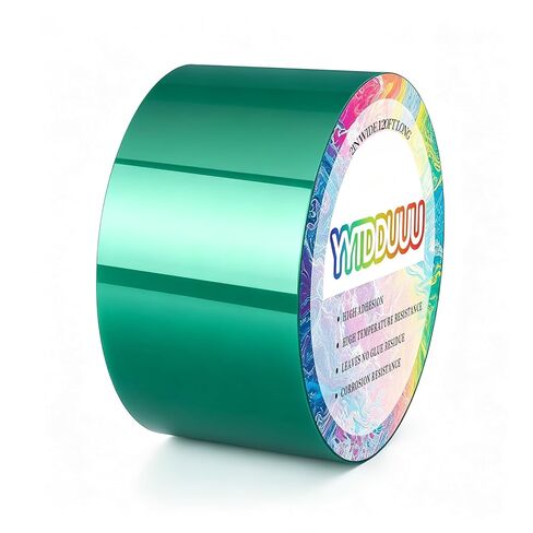 High Temperature Tape for Powder Coating, 2 Inch x 120 Feet Premium Heat Resistant PET Resin Tape for Epoxy Resin Supplies, Industrial Spraying Masking, Electronic Insulation, Resin Craft(1Pack) in Saudi Arabia