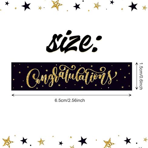 Adirasenotek 12 Rolls Graduation Washi Tape Set Congrats Grad Washi Masking Tapes Decorative Paper Stickers Decorative Tape for Graduation Scrapbook Handbook Sticker Gifts Wrapping DIY Art Crafts in Kuwait