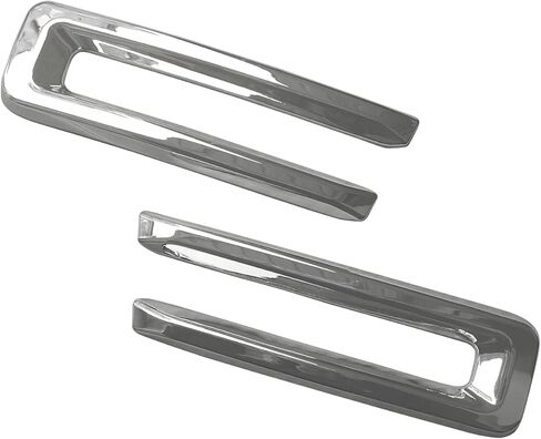 Chrome Front Bumper Grille Grill Covers Overlay for 2019 2020 2021 2022 2023 2024 Dodge Ram 2500 3500 4500 5500 U Bar Insert Cover Not the Replacement ABS in Saudi Arabia