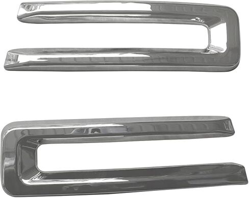 Chrome Front Bumper Grille Grill Covers Overlay for 2019 2020 2021 2022 2023 2024 Dodge Ram 2500 3500 4500 5500 U Bar Insert Cover Not the Replacement ABS in Saudi Arabia