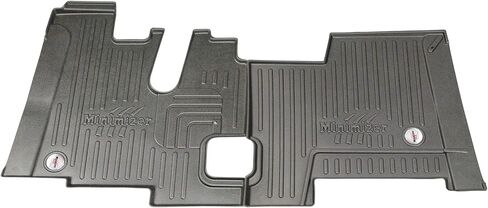 Minimizer Floor Mats; Works with Kenworth T440 (2011-20) T600 (2006-07) T660 (2007-17) T800 (2006-20), W900 (2006-20); Sleeper & Extended Day cabs w/Manual Trans, Incompatible w/'06 Throttle Pedal in Saudi Arabia