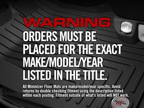 Minimizer Floor Mats; Works with Kenworth T440 (2011-20) T600 (2006-07) T660 (2007-17) T800 (2006-20), W900 (2006-20); Sleeper & Extended Day cabs w/Manual Trans, Incompatible w/'06 Throttle Pedal in Saudi Arabia