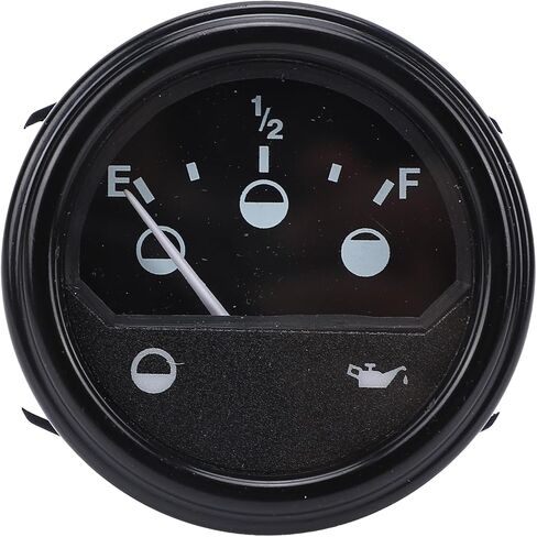 Cart Battery Fuel Gauge Charge Indicator Meter for EZGO RXV 2008 Up 48V Electric Gas Vehicles with ABS Housing 2 Inch Mount F-1/2-E Display in Saudi Arabia