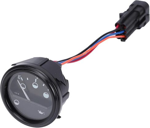 Cart Battery Fuel Gauge Charge Indicator Meter for EZGO RXV 2008 Up 48V Electric Gas Vehicles with ABS Housing 2 Inch Mount F-1/2-E Display in Saudi Arabia