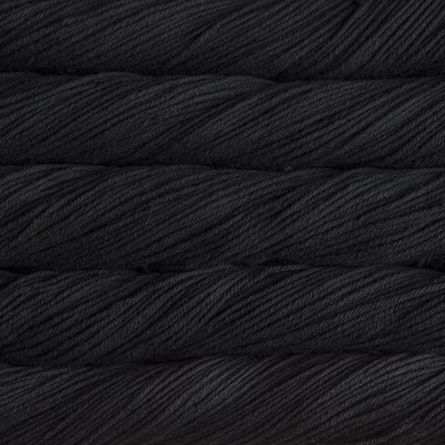 Malabrigo Yarns - Rios - 100% Superwash Merino Wool Yarn, 100 g / 3.5 oz (195 - Black) in Saudi Arabia