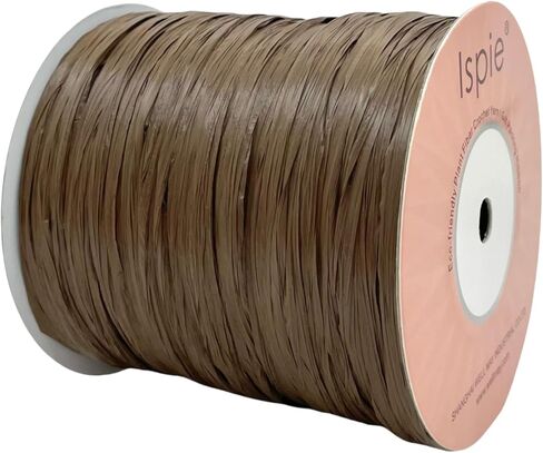 Rayon Raffia Ribbon Crochet Knitting Yarn 1/4" 270 Yard Value Size- Earth in Saudi Arabia