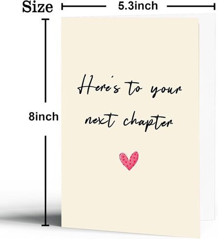 Congratulations Card, Good Luck Card Gift for Women Men, Farewell & Going Away Cards for Coworkers in Saudi Arabia