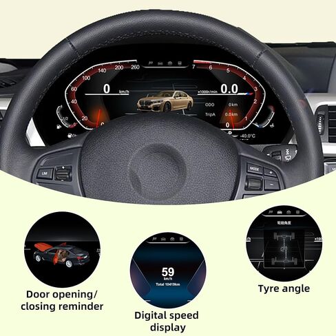 12.3" Digital Dash Instrument Cluster for BMW F30 F31 GT-F34 F32 F33 F36 Aftermarket Digital Cluster Instrument Speedometer Replacement Without HUD in Saudi Arabia