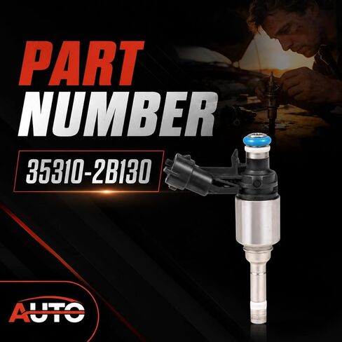 طقم ختم حاقن الوقود متوافق مع 2012-2017 Hyundai Accent 1.6L 2012-2017 Hyundai Veloster 1.6L استبدال 35310-2B130 4 Pack in Kuwait