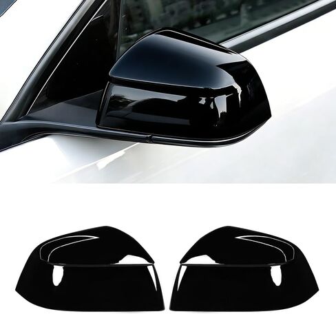 MAXDOM Side Mirror Cap Compatible with Tesla 2025+ Model Y Juniper (Matte Carbon Pattern, Model Y Juniper 2025+) in Saudi Arabia