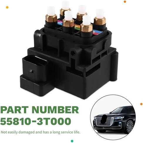 Solenoid Valve Block Air Suspension NEW 55810-3T000 558103T000 Compatible With Kia 2015-2017 Compatible With Hong Qi H9 in Kuwait