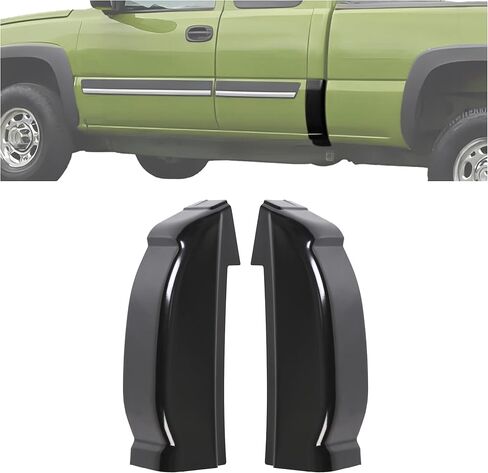 زوايا كابينة زوجية من ECOTRIC متوافقة مع 1999-2007 Chevy Silverado GMC Sierra 4 Dr Crew Cab LH & RH in Saudi Arabia