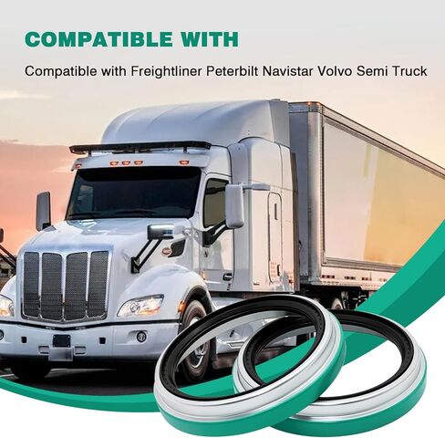 2 قطعة عمود محرك ختم العجلة متوافق مع Freightliner Kenworth Peterbilt Navistar فولفو نصف شاحنة بديلة لـ 393-0173 47692 47691 47697 3941956 6819970546 in Kuwait