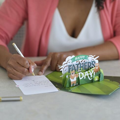 Lovepop Father’s Day Golf Pop-Up Card – Father’s Day Card – Handcrafted 3D Pop-Up Greeting Card for Him – Father’s Day Love Card, 5 x 7" in Kuwait