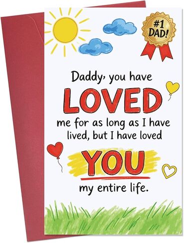 Funny Fathers Day Card For Papa, Happy Fathers Day Gift From Daughter Son Kids Grandchildren, Papa Card Gift For Him Men, Ideal Father Days Cards With Envelope in Saudi Arabia