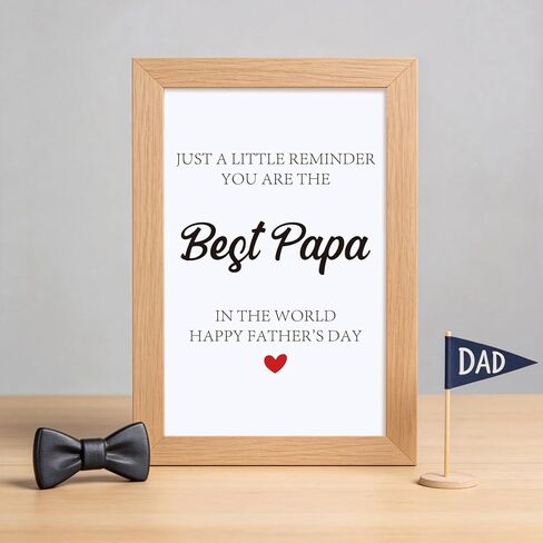 Funny Fathers Day Card For Papa, Happy Fathers Day Gift From Daughter Son Kids Grandchildren, Papa Card Gift For Him Men, Ideal Father Days Cards With Envelope in Kuwait
