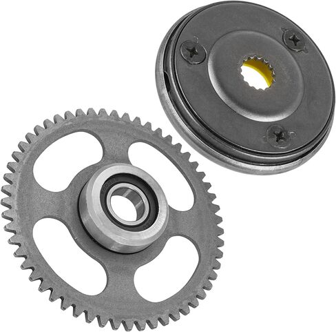 Caltric Starter Clutch Idler Gear Sprag Compatible with Yamaha Breeze 125 YFA1 1989 1990 1991-2004 in Kuwait