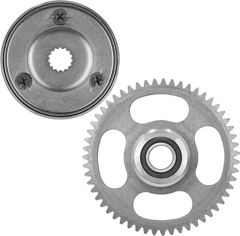 Caltric Starter Clutch Idler Gear Sprag Compatible with Yamaha Breeze 125 YFA1 1989 1990 1991-2004 in Kuwait