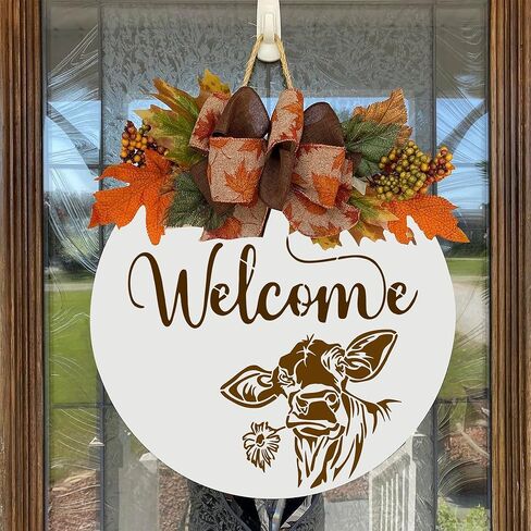 9 Pcs Large Animal Stencils for Painting,Reusable 12" Bear Deer Cow Templates,Farmhouse Animal Stencils for Wood Burning Fabric Walls Art DIY Home Decor in Saudi Arabia