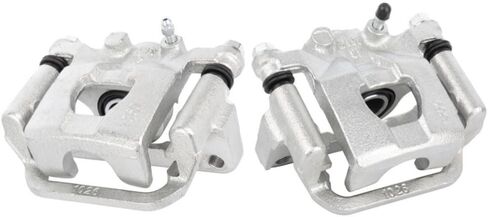 Brake Caliper 2pcs Disc Set Rear Left Driver and Right Passenger Side Cast Iron for Nissan for Maxima 2007-2008 for Sentra 2011-2012 2014-2016 in Saudi Arabia