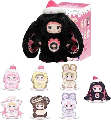 Nommi v7 Sweet Bite Series Plush Blind Box 1PC (1 of 7 Possible Styles) Cute Figures Collectible Toys Birthday Gifts (1PC BlindBox) in Saudi Arabia