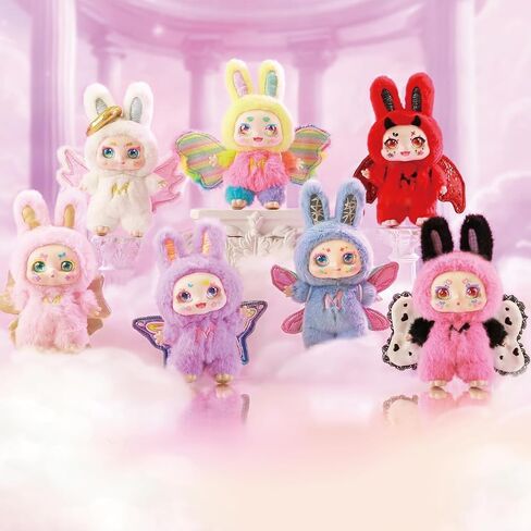 KiMMON Dream Maker Series Plush Blind Box (1 of 7 Possible Styles) Cute Figures Collectible Toys Birthday Gifts (1Pc-Blind Box) in Saudi Arabia