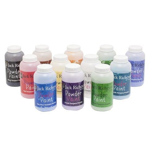 Jack Richeson 101592 Tempera Powder Paint, Set of 12 in Kuwait