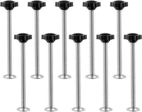 HOIGON 10 PCS Universal Traction Board Mounting Kit, Heavy Duty Recovery Board Mount with Pins, Easy to Install Roof Rack Accessory for 4.72" to 6.69" Hole Spacing in Kuwait