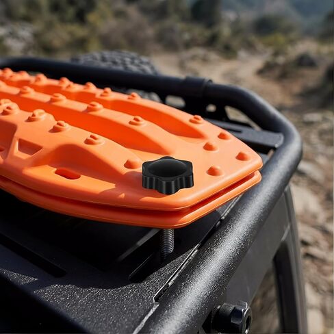 HOIGON 10 PCS Universal Traction Board Mounting Kit, Heavy Duty Recovery Board Mount with Pins, Easy to Install Roof Rack Accessory for 4.72" to 6.69" Hole Spacing in Kuwait