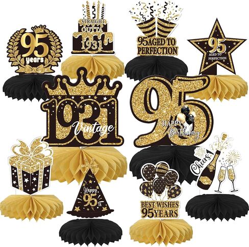 10 Pack 50th Birthday Honeycomb Centerpieces Hello 50th Birthday Party Decorations Cheers to 50 Years Anniversary Table Toppers Straight Outta 1976 Table Decorations for Men Women Birthday Decors in Kuwait