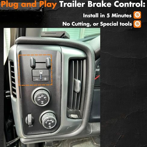 مجموعة مفاتيح التحكم في فرامل المقطورة 84108373 متوافقة مع Chevy GMC 2014-2021 Silverado 1500 2500 3500 Colorado Suburban Canyon Sierra Yukon in Kuwait