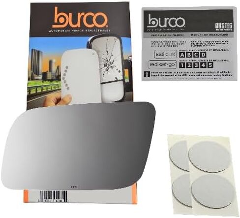 Fits 92-99 Chevy, GMC C/K 1500, 2500, 3500 Pickup, Suburban,95-00 Tahoe, Yukon Left Driver Replacement Mirror Glass Lens w/Adhesive USA More than 1 option in Kuwait