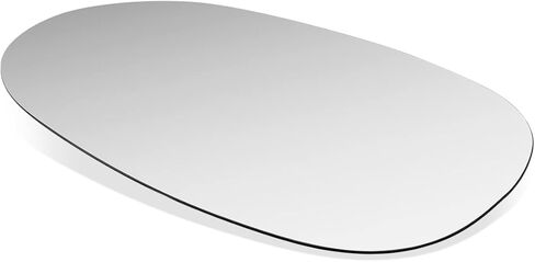 Auto Dynasty Factory Style Flat Side View Mirror Glass Lens Compatible with Buick Century Regal Oldsmobile Intrigue 1997-2005, Driver Left Side, Silver Reflective in Kuwait